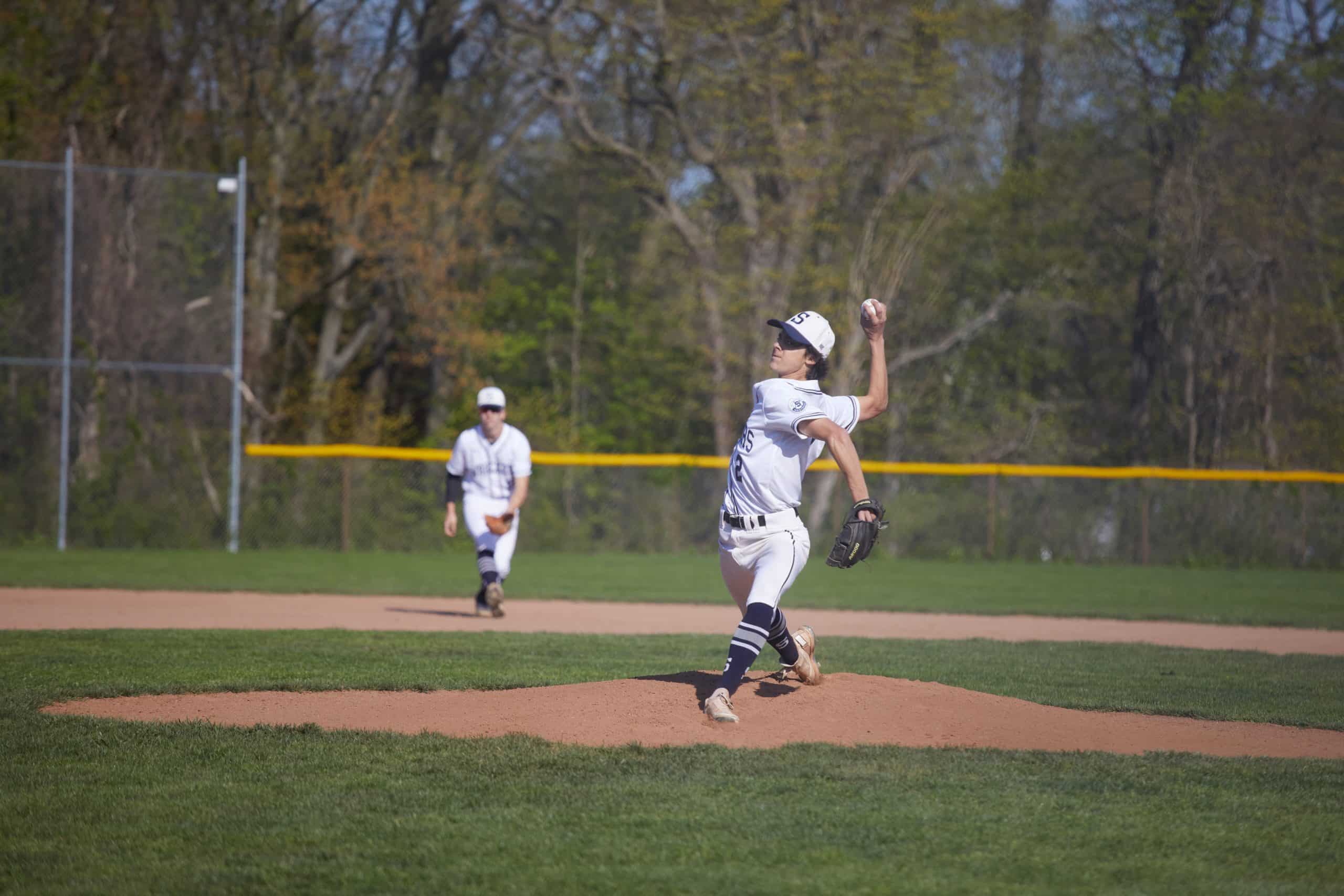 Westhill baseball battles blustery cold, wind to beat Central